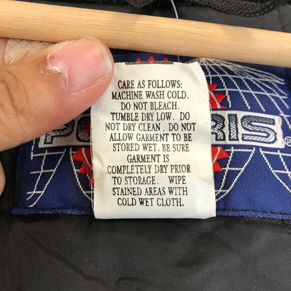 Vintage Polaris Mens Winter Snowmobile Jacket Size Medium - Picture 14 of 15